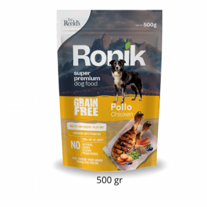 RONIK Alimento Húmedo Grain Fre de Pollo para Perros 500 gr_1